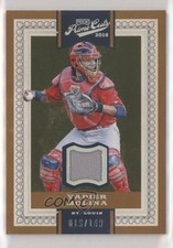 2016 Panini Prime Cuts Base I Relics 19/149 Yadier Molina #76 04br