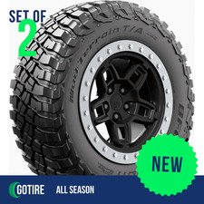 2 X New - 31x10.50r15 Bfgoodrich Mud-terrain Ta Km3 109q