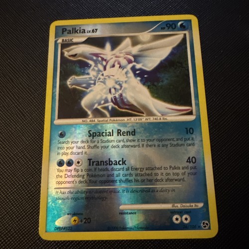 Palkia 26/106 Reverse Holo Rare Great Encounters DMG