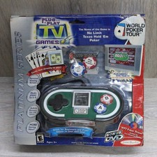 World Poker Tour TV Game Jakks Pacific 2004 Plug Play Texas Hold 'em
