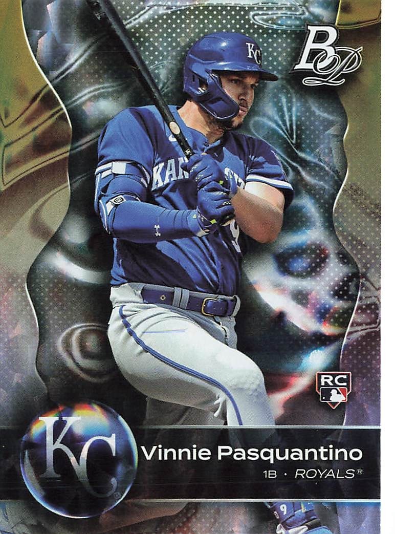 2023 Bowman Platinum Vinnie Pasquantino Rookie Ice Foil #46 Kansas City Royals