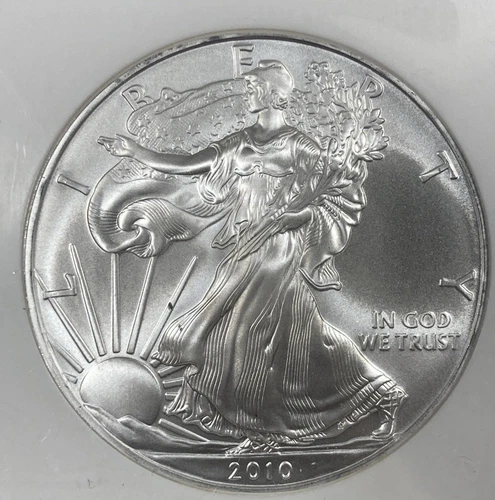 2010 Silver Eagle ASE 1.00. NGC MS 69. Early Release.