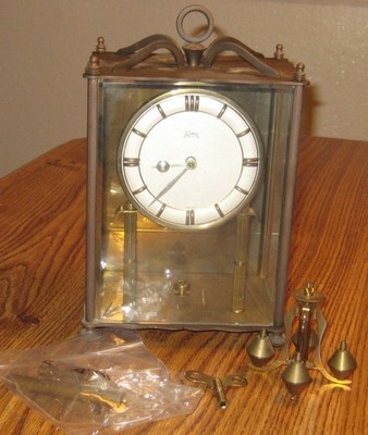 Vintage Koma Midget 400-Day Anniversary Shelf Clock