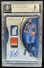 2015-16 Immaculate Kevin Durant Dual Patch Auto Autograph Relics #/50 BGS 9