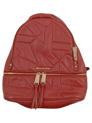 Michael Kors Sac à dos Femme Rouge Matelassé Moderne (Moyen) - Photo 1/4