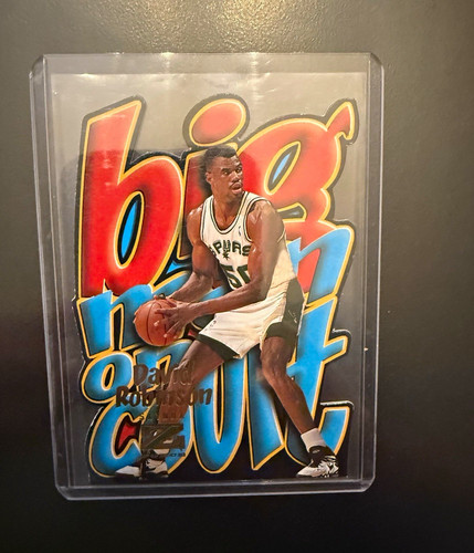 David Robinson #10 1996 Skybox Z Force Big Men on Court card