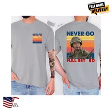 2025 Tropic Thunder Meme T-Shirt Never Go Full Retro Tee