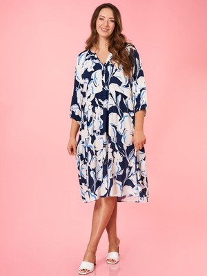 Via Appia Due Damen Midikleid Kleid NEU in großen Größen