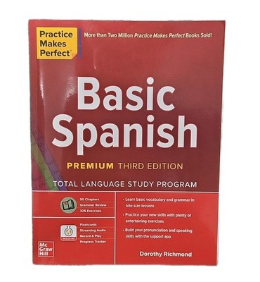McGraw-Hill Practice Makes Perfect Basic Spanish 3rd Ed A1 w/ Audio