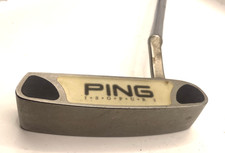 PING VSLi ISOPURE 2 43" LARGO PUTTER PUNTO NEGRO con empuñadura dividida *Bueno*