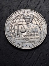 2023 D Eleanor Roosevelt Quarter Error Rare (Denver  mint)