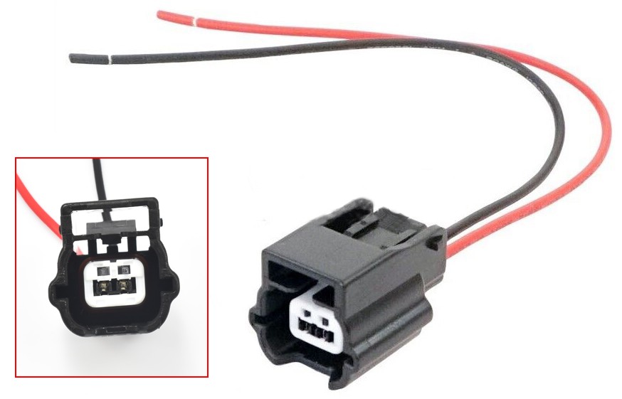 Prise 2 pin 7283-8851-30 anti-faux contact pour compresseur clim et alternateur Nissan