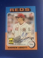 2024 Topps Heritage ROA -AA -Andrew Abbot Topps Certified Autograph