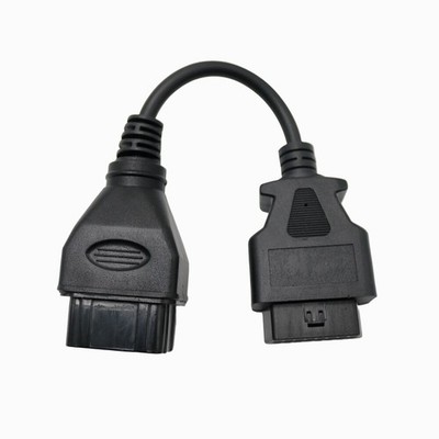 OBD2 Scanner Truck Cable For VOLVO 12Pin to Renault OBD2 16Pin Connector