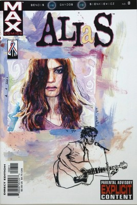 Alias #8 (2001) Jessica Jones Marvel Max Comics 1st Print NM
