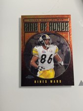 2006 Topps RH40 Hines Ward,Pittsburgh Steelers Ring of Honor NFL Super Bowl MVP