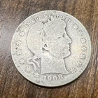 1908-D 25C Barber Quarter Actual Coin Silver Is Rising Fast Get Now.