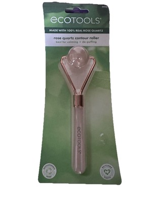 Eco Tools Jade Roller to Invigorate and Gently Massage Skin 100%  Rose Quartz