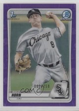 2020 Bowman Draft Chrome Purple Refractor 82/250 Bailey Horn #BD-164 0zq6