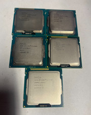 Lot Of 5 Intel I5 CPU Mixed 3570K, 4460, 3330, 4460S, 2320 tested