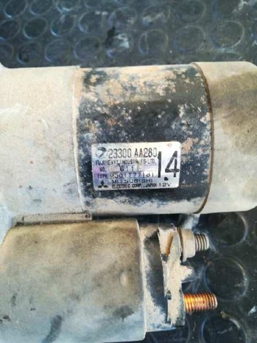 M001T77181 motor arranque para SUBARU LEGACY BERL. FAMILIAR (B11 BD BG) 377683 - Imagen 3 de 4