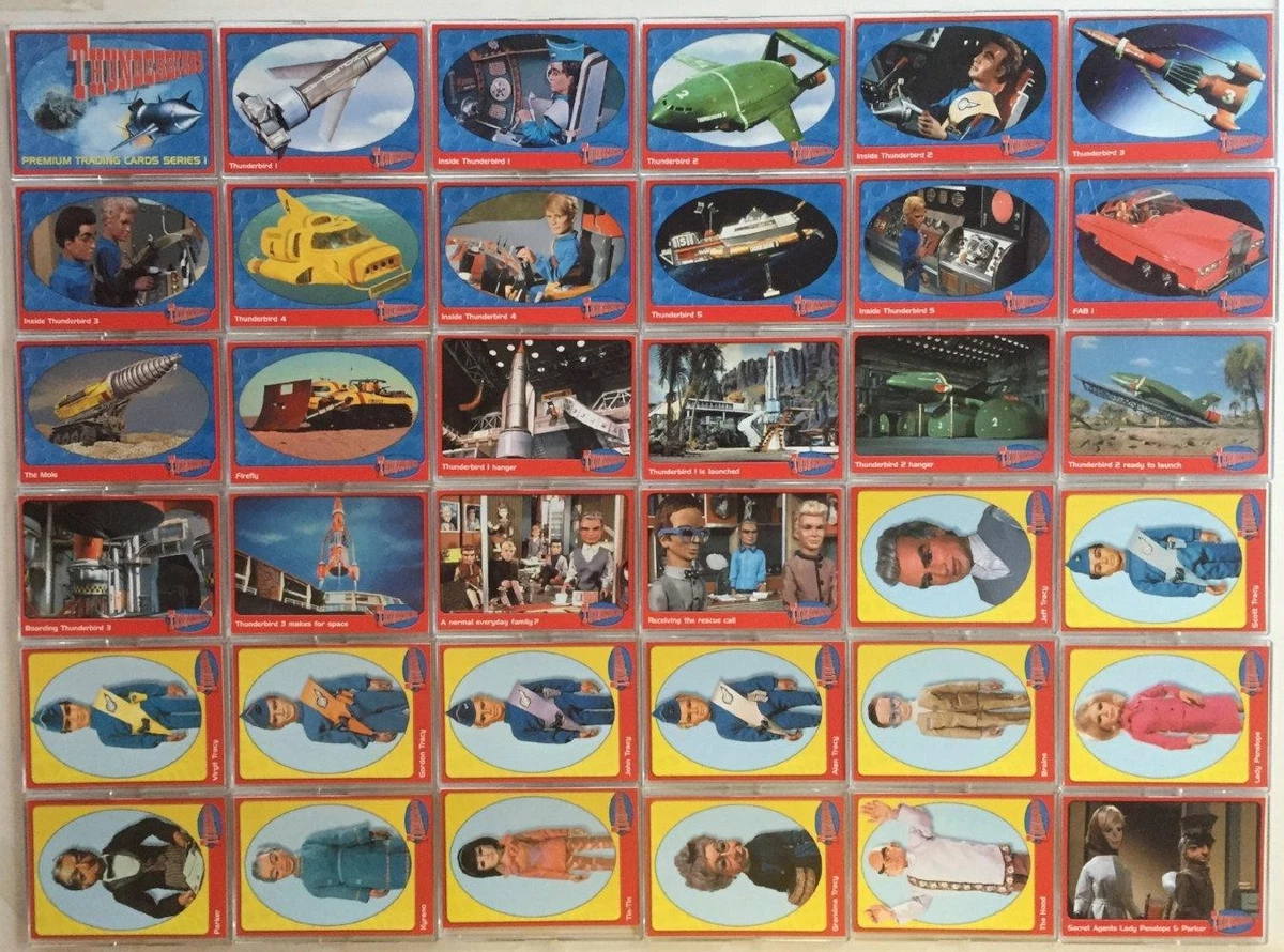 Thunderbirds Collectable Trading Card Sets | eBay