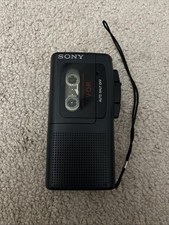 Vintage Sony M-507V Pressman Micro Cassette Voice Recorder VOR Tape Tested Works