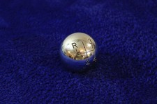Heavy Chrome 4 Speed Gear Shift Knob Handle Accessory Chevy AMC Mopar GM