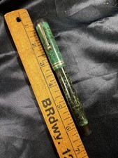 PARKER SENIOR JADE DUOFOLD GREEN FOUNTAIN PEN