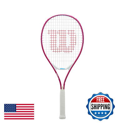 Wilson Ultra Power 25 Junior Recreational Tennis Racket - Pink/White/Blue