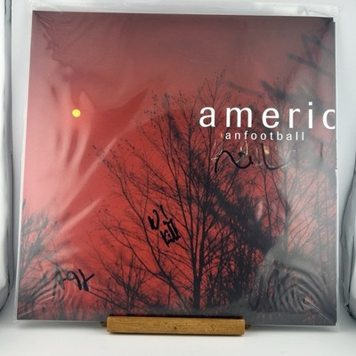 American Football LP4 Self Titled SIGNED Vinyl 2LP Autographed Jacket NEW