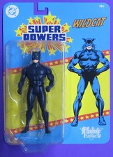McFarlane SUPER POWERS WILDCAT WILD CAT WAVE 14 WV 14 DC UNIVERSE IN HAND 4 5