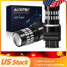 2X 3157 LED Red Strobe Bright Brake Flash Blinking Stop Tail Light/Parking EOOH