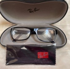 RAY BAN RB5268 5119 Eyeglasses Frames Only Black Full Rim 50-17-135 Box  Cloth