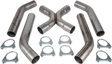 JEGS 30663 Universal X-Pipe Kit 2-1/2"