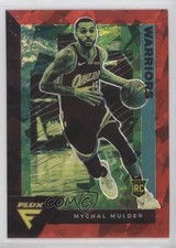 2020-21 Panini Flux Rookies Red Cracked Ice Prizm Mychal Mulder #245 0y59