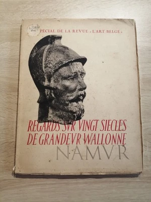 Revue "Art belge" Namur, regards sur 20 siecles de grandeur wallonne 1938 - Photo 1/2