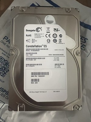 Seagate Constellation ES 2TB 3.5'' 7.2K 6G SAS HDD ST2000NM0001