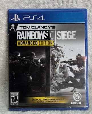 Rainbow Six Siege Advanced Edition PS4 PlayStation 4 New Sealed Htf