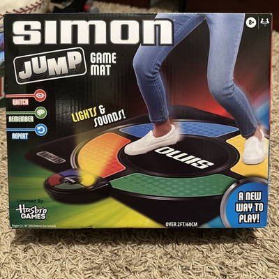 #ad Simon Jump Game Mat with Lights and Sounds Electronic Memory Games New Toy Gift $22.99