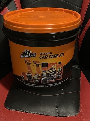 Armor All Car Cleaning Kit for Car Detailing, 8-Piece Set  ~New in Bucket.