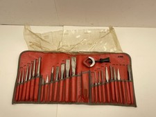 Snap-on Tools Usa 26pc Punch Chisel Set Ppc-260ak Kit Bag C-260a Missing 516