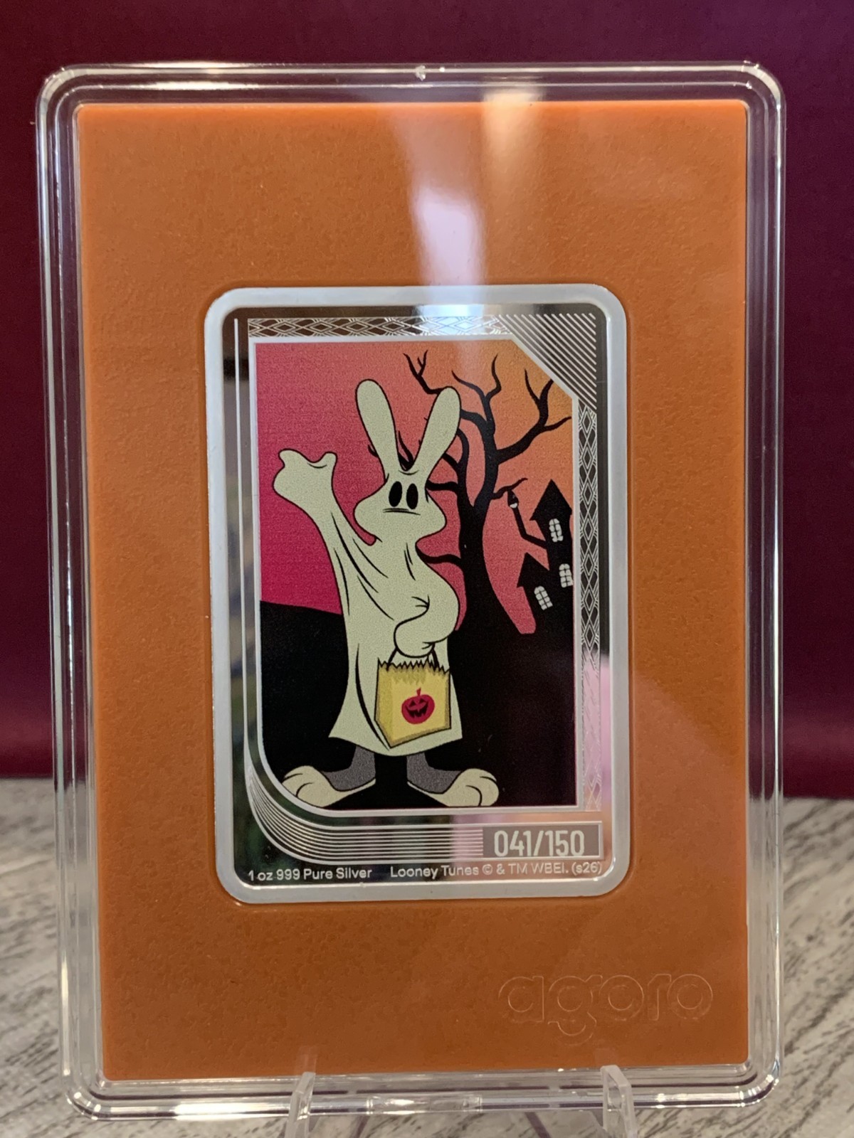 2026 Agoro WB LOONEY TUNES Trading Coin Bugs Bunny Ghost #41/150
