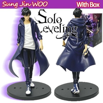 In Stock Solo Leveling Figure -Sung Jinwoo Action Figure 21cm PVC model