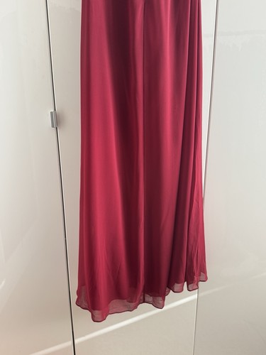 Ever Pretty BNWT burgundy halterneck evening dress UK 14 - Picture 5 of 21