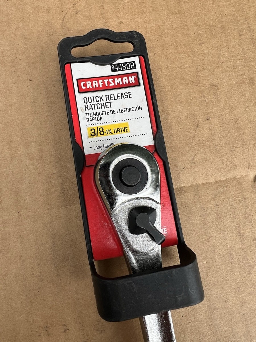 Craftsman Quick Release Ratchet 3/8 in Drive 944808 A-ae for sale