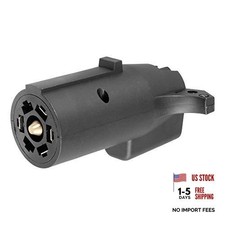 57251 7-Way RV Blade Vehicle-Side to 5-Way Flat Trailer Wiring Adapter
