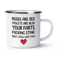 Gift Base Emaille Tasse Becher Geschenk Teegeschenk