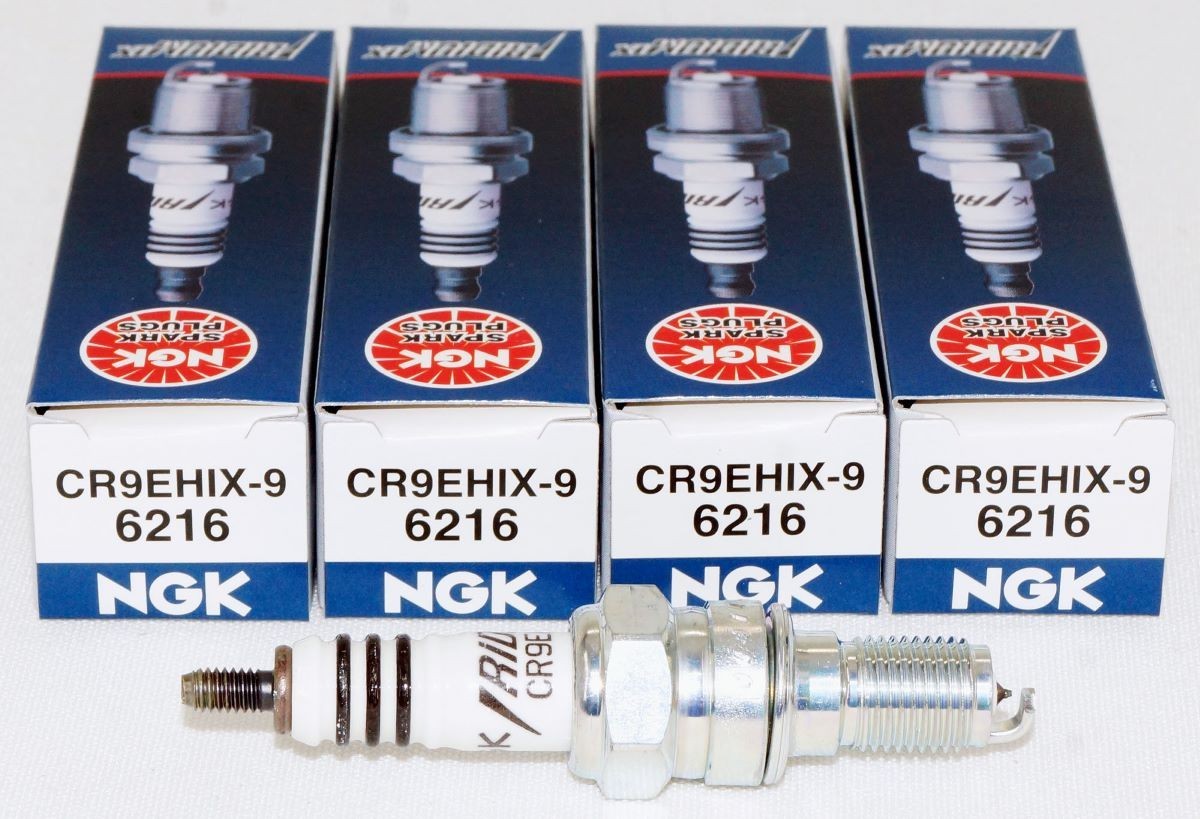 4 Pack Genuine NGK 6216 Iridium IX Spark Plugs CR9EHIX-9 for Honda CBR650F