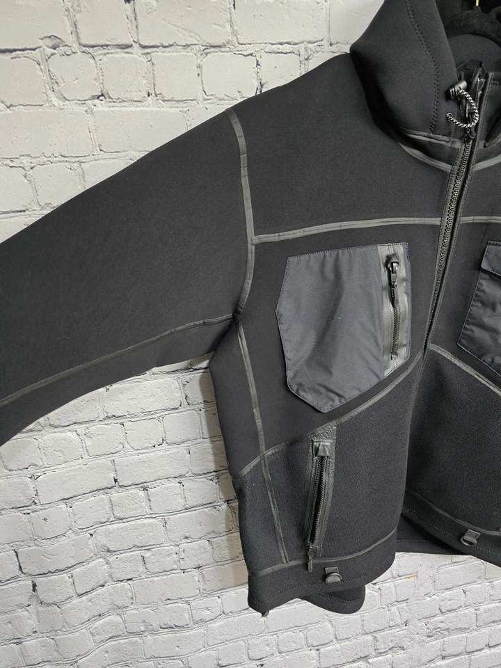 Stormr Strykr Special Edition Jacket Mens 2X Black Neoprene Waterproof Fishing  - Image 3 of 4